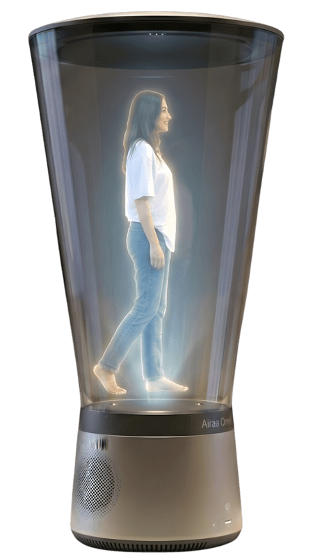 Airaa Omni turning to face you